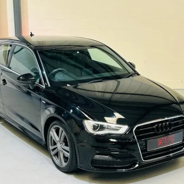 AUDI A3 2.0 TDI S LINE HATCHBACK 3 DOOR *ULEZ OK* DIESEL MANUAL BLACK 2016
