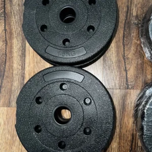 Adjustable Dumbbell & Barbell Set – 4x1.5kg, 4x1.25kg, 4x2kg Plates + Bars – Home Gym - Image 5