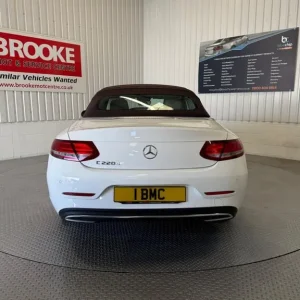 2017 Mercedes-Benz C-Class C220d Sport 2dr Auto Convertible Diesel - Image 8