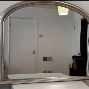 Silver Mantle mirror
