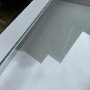 Grey & glass console table to upcycle - Image 7