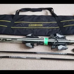 *Postage Available* Volkl Energy 320 163cm Skis + Marker M10 Bindings & Leki Stratos Poles + Bag - Image 2