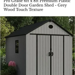 Plastic shed Brand new - Image 4