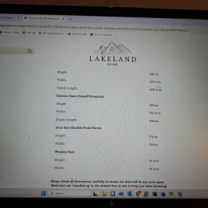 Plastic shed Brand new - Image 5