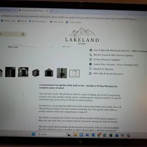 Plastic shed Brand new - Image 7