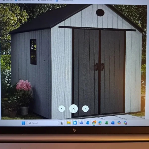 Plastic shed Brand new