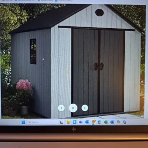 Plastic shed Brand new