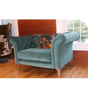 Beautiful chesterfield style Sofa dot com Oscar loveseat - Image 4