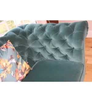 Beautiful chesterfield style Sofa dot com Oscar loveseat - Image 6