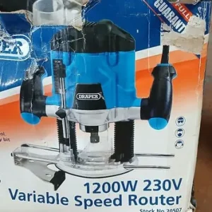 Draper variable speed router - Image 3