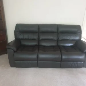 brown leather sofa 3 seater