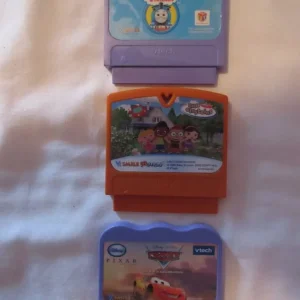 3 Vtech V.SMILE games – Thomas & Friends, Little Einsteins, Cars