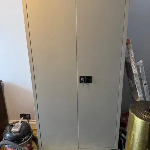 Bisley 2 Door Grey Tall Filling and Storage Cabinet