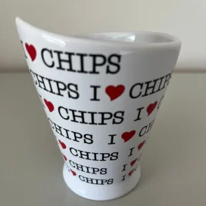 HEINZ I LOVE CHIPS CERAMIC CHIP CONE - Image 2