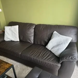 3 Seater Leather Sofa