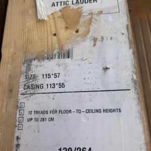 Loft ladder and hatch for sale - Image 2