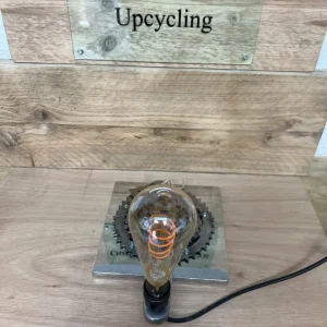 Desk light made from bike parts - Image 3