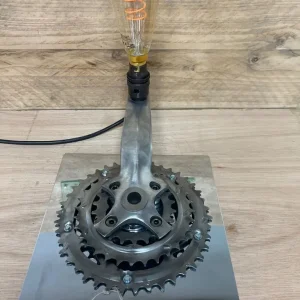 Desk light made from bike parts - Image 5