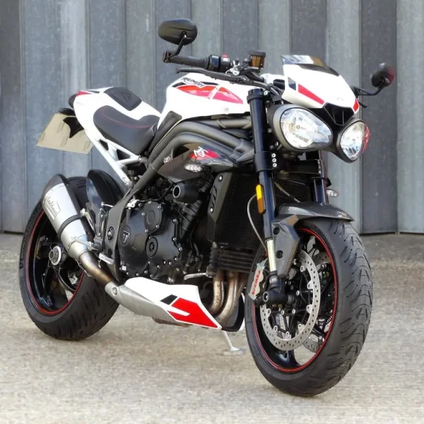 2020 TRIUMPH SPEED TRIPLE RS 1050, SUPERB 2-OWNER FSH MOTORCYCLE.