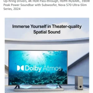 Dolby Atmos Soundbar - Image 3