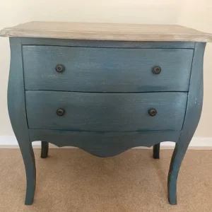 Chest of drawers bedside console table pair - Image 4