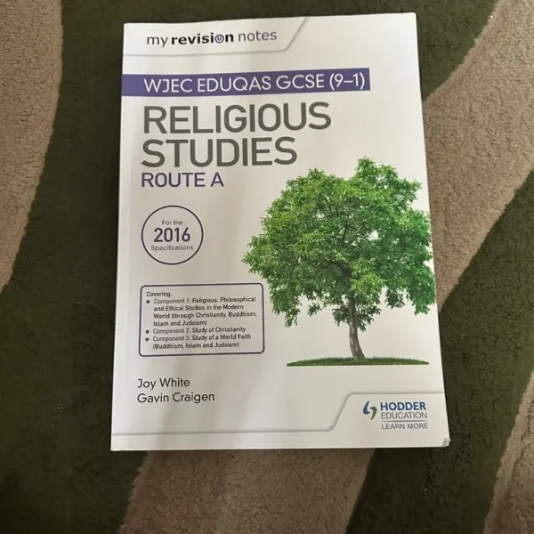WJEC Eduqas Religious Studies Route A revision guide