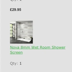 Wet Room Shower Screen - Image 6