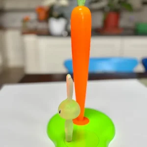 Alessi Bunny and Carrot kitchen towel holder - Image 2