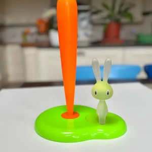 Alessi Bunny and Carrot kitchen towel holder - Image 3