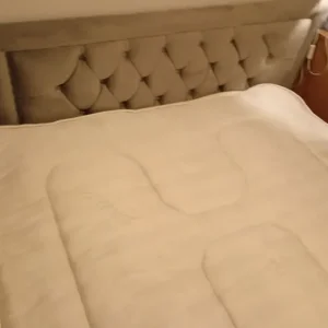 Double bed, Headboard, mattress - Image 3