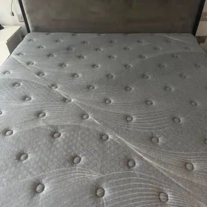 Super king ottoman bed with mattress - Image 5