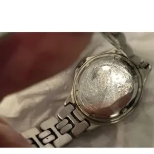 LADIES DIAMOND AND MOTHER OF PEARL WATCH - Image 3