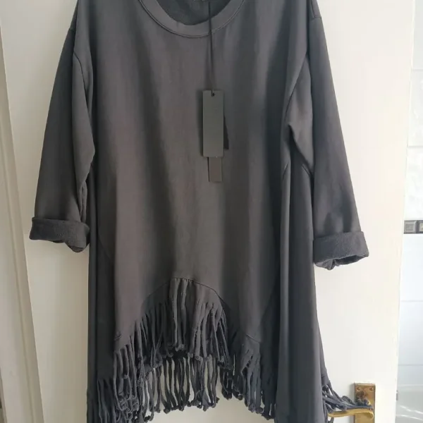 Grey top size 16