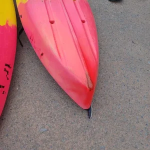 ONE single kayak with paddle and seatback - Image 4