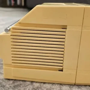 Nikkai portable tv. Black n white.retro. 80s - Image 2