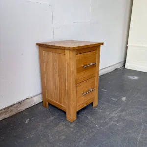 Oak Furniture Land solid oak bedside drawers ! - Image 2