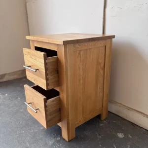 Oak Furniture Land solid oak bedside drawers ! - Image 4