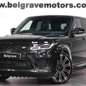 2022 Land Rover Range Rover Sport 2.0 P400e 13.1kWh HSE Dynamic Black SUV 5dr Petrol Plug-in Hybr...