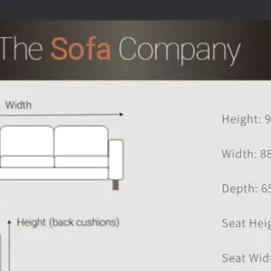 Dainton Sofa Recliner chair with heat and massge - Image 3