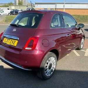 2017 Fiat 500 0.9 TwinAir Lounge 3dr HATCHBACK Petrol Manual - Image 5