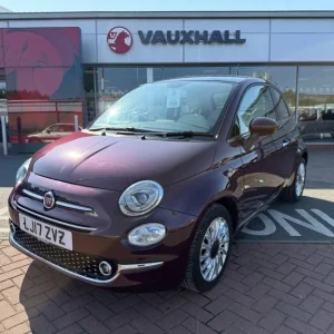 2017 Fiat 500 0.9 TwinAir Lounge 3dr HATCHBACK Petrol Manual