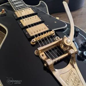 2009 Gibson Custom Shop Les Paul Custom LPB-3 '57 Reissue Black Beauty w/Bigsby VOS - Image 6