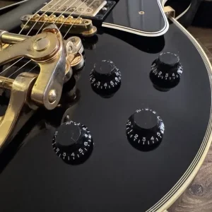 2009 Gibson Custom Shop Les Paul Custom LPB-3 '57 Reissue Black Beauty w/Bigsby VOS - Image 7