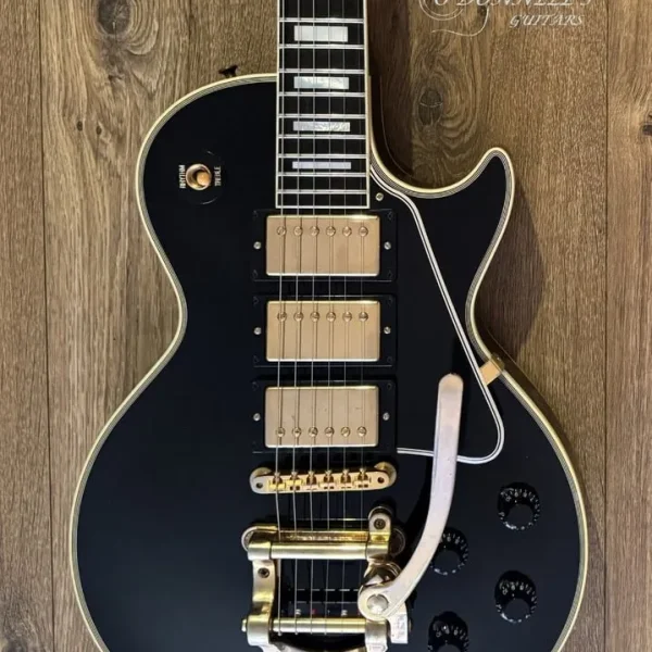 2009 Gibson Custom Shop Les Paul Custom LPB-3 '57 Reissue Black Beauty w/Bigsby VOS