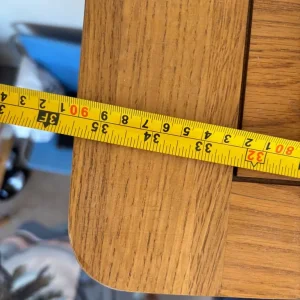 Oak furniture land glass display unit Orrick range - Image 4