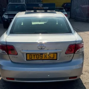 2009 Toyota Avensis Avensis Tr Valvematic Saloon Petrol Manual - Image 8