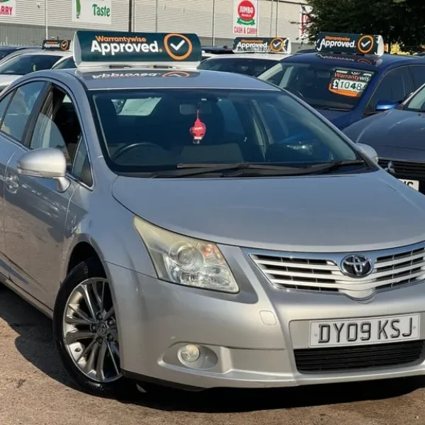 2009 Toyota Avensis Avensis Tr Valvematic Saloon Petrol Manual