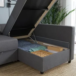 L shaped sofa bed - Image 4