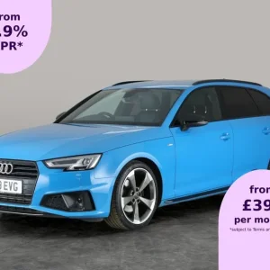 2019 Audi A4 Avant 2.0 TFSI 40 Black Edition Estate 5dr Petrol S Tronic Euro 6 (s/s) (190 ps) Est...