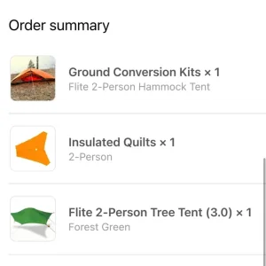 Tentsile Flite 2-Person Tree Tent 3.0 + Insulated Quilt + Ground Conversion Kit - Image 2